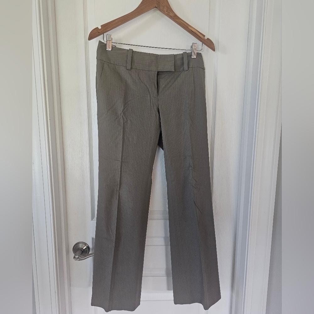 Ann Taylor Elegant Gray Trousers